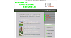 Desktop Screenshot of 4front-es.com